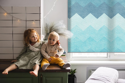 Blackout roller blind Painted Mountains