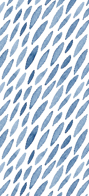 Fabric roller blind for window Painted grains