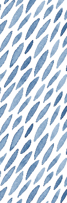 Fabric roller blind for windows painted grains design