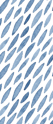 Fabric roller blind for window Painted grains