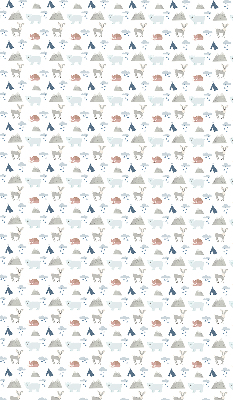 Blackout roller blind Mountains rain animals