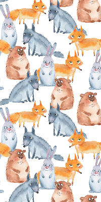 Blackout roller blind for window Animals