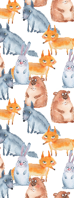 Blackout roller blind for window Animals