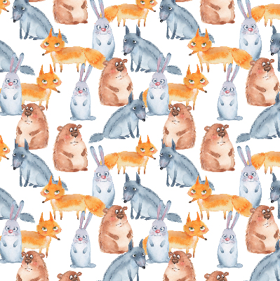 Blackout roller blind for window Animals