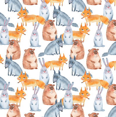 Blackout roller blind for window Animals