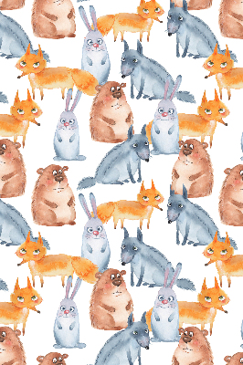Blackout roller blind for window Animals