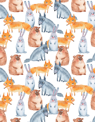 Blackout roller blind for window Animals