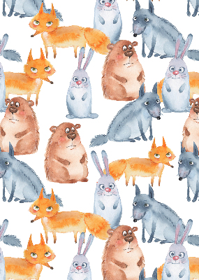 Blackout roller blind for window Animals