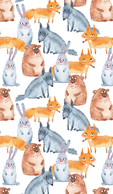 Blackout roller blind for window Animals