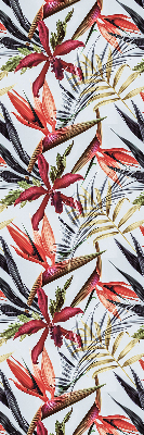 Fabric roller blind for window Exotic leaves