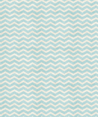 Fabric roller blind for window Blue zigzags