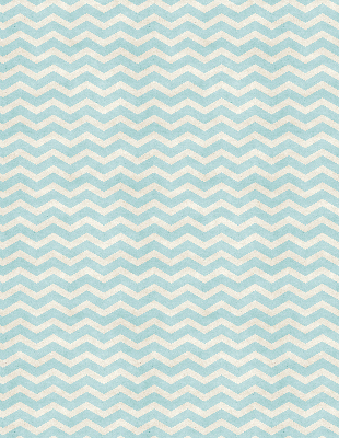 Fabric roller blind for window Blue zigzags