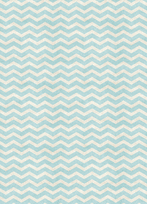 Fabric roller blind for window Blue zigzags