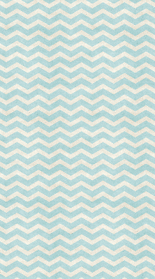Fabric roller blind for window Blue zigzags