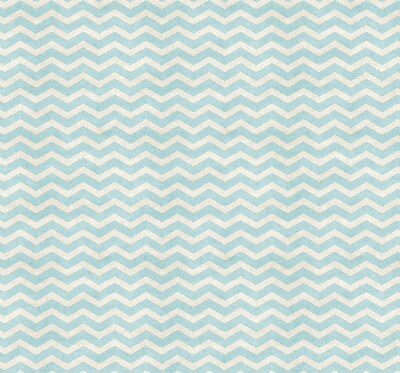 Fabric roller blind for window Blue zigzags