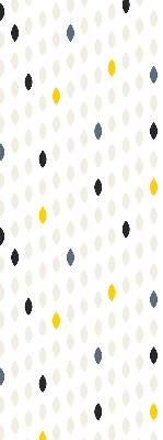Blackout roller blind for window Colorful grains
