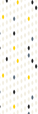 Blackout roller blind for window colorful grains pattern
