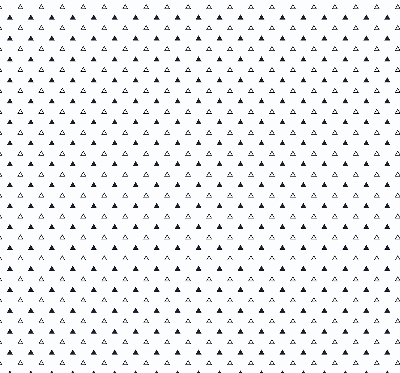 Blackout roller blind Triangles
