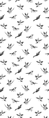 Blackout roller blind for window Birds