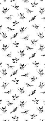 Blackout roller blind for window Birds