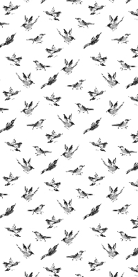Blackout roller blind for window Birds
