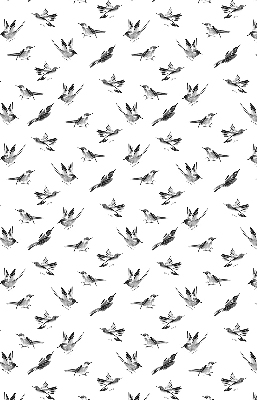 Blackout roller blind for window Birds