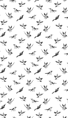 Blackout roller blind for window Birds