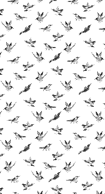 Blackout roller blind for window Birds