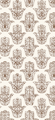 Fabric roller blind for window Pattern