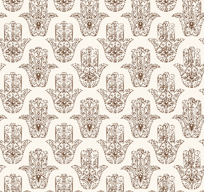 Fabric roller blind for window Pattern