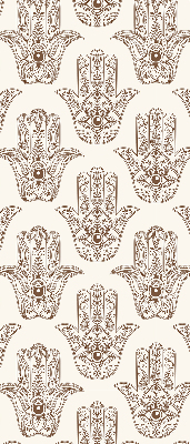 Fabric roller blind for window Pattern