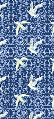 Blackout roller blind for window Herons