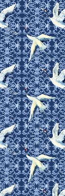 Blackout roller blind for window Herons