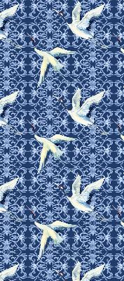 Blackout roller blind for window Herons
