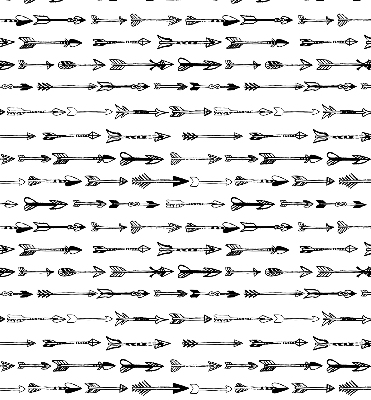 Blackout roller blind Sketch of arrows