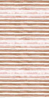 Blackout roller blind Brown painted stripes