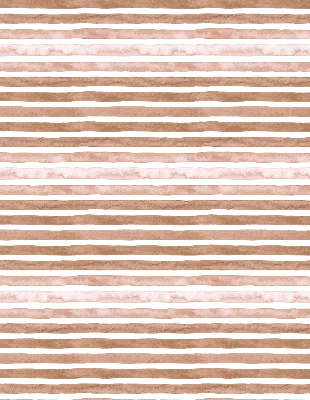 Blackout roller blind Brown painted stripes