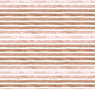 Blackout roller blind Brown painted stripes