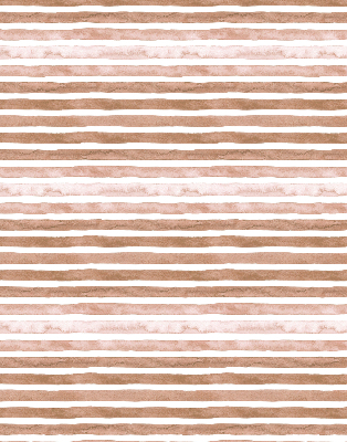 Blackout roller blind Brown painted stripes