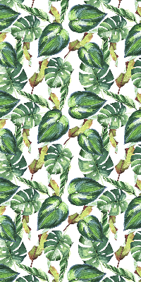 Blackout roller blind Tropical plants