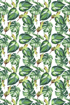 Blackout roller blind Tropical plants
