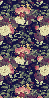 Blackout roller blind Flowers