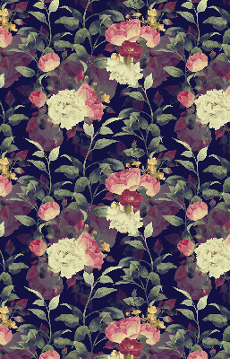 Blackout roller blind Flowers