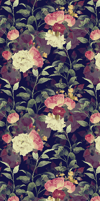 Blackout roller blind Flowers