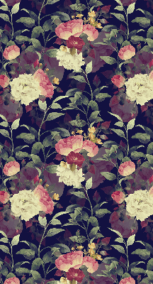Blackout roller blind Flowers