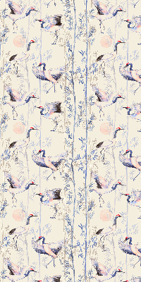 Blackout roller blind for window Herons