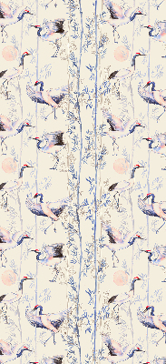 Blackout roller blind for window Herons