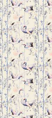 Blackout roller blind for window Herons