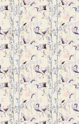 Blackout roller blind for window Herons