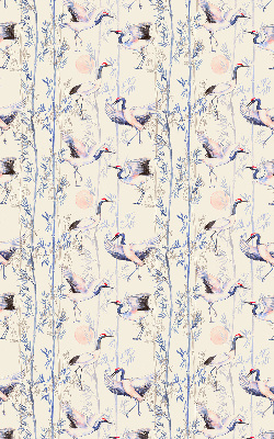 Blackout roller blind for window Herons